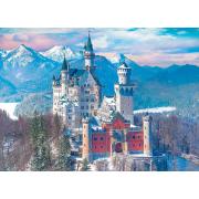Puzzle Eurographics Castelo de Neuschwanstein no inverno