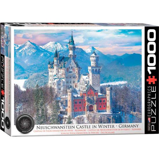 Puzzle Eurographics Castelo de Neuschwanstein no inverno