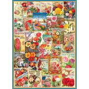 Catálogos de Sementes de Flores Puzzle Eurographics de 1000 Pzs