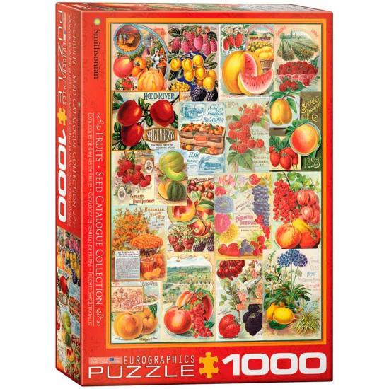 Catálogos Eurográficos Puzzle de Sementes de Frutas de 1000 Pza