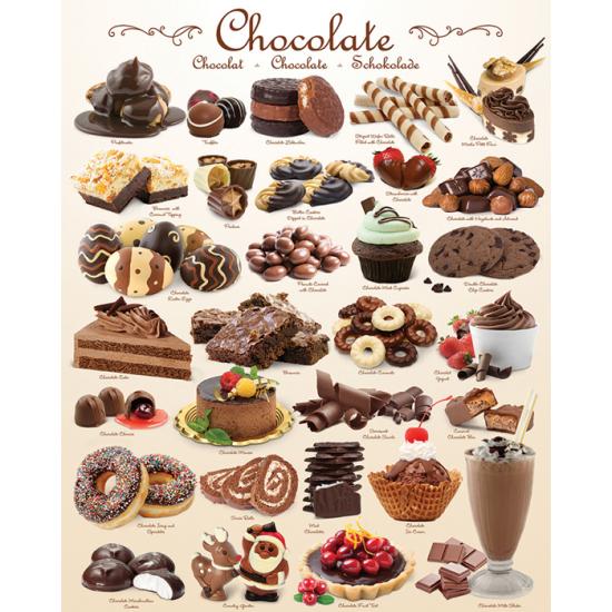 Puzzle Eurographics Chocolates 1000 Peças