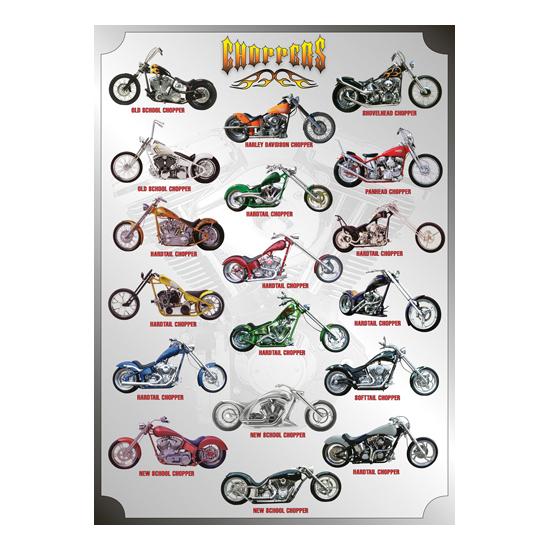 Puzzle de 1000 peças Eurographics Choppers