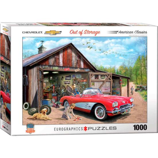 Puzzle Eurographics Car Covette 1959 de 1000 Peças