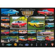 Puzzle Eurographics Carros Americanos 1960, 1000 Peças