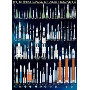 Puzzle Eurographics foguetes espaciais internacionais de