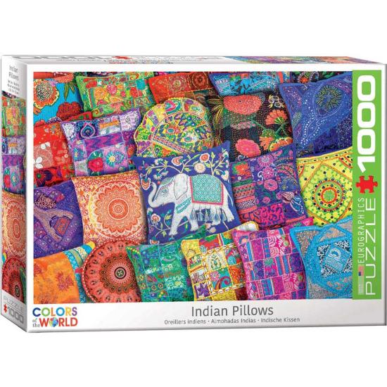 Puzzle Eurographics Almofadas Indianas 1000 Peças