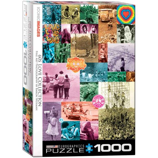 Puzzle Eurographics Collection Love of the 60 of 1000 Pieces
