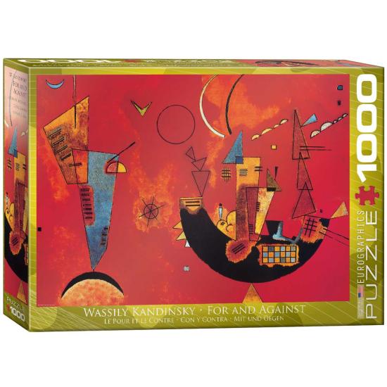 Puzzle Eurographics Com e Contra 1000 Peças