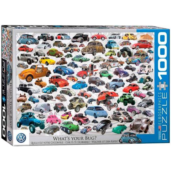 Puzzle Eurographics Qual é o seu Fusca? de 1000 peças