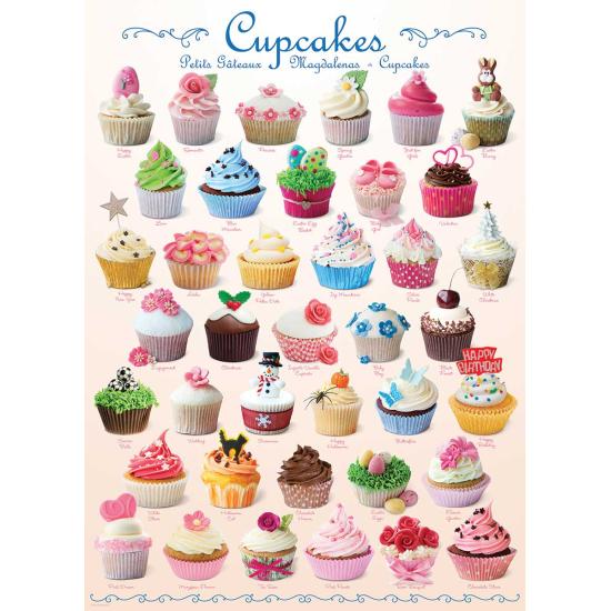 Cupcakes Puzzle Eurographics 1000 Peças Cupcakes Puzzle Eurographics 1000 Peças