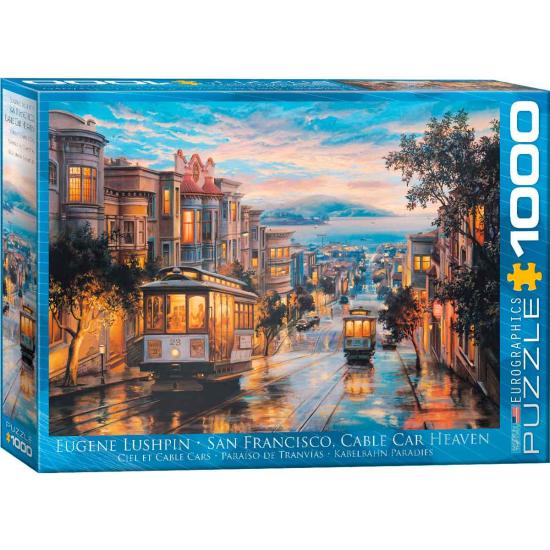 Puzzle Eurographics S. Francisco, Tramway Paradise, 1000 unidad