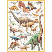Puzzle Eurographics Jurassic Dinosaurs 1000 peças