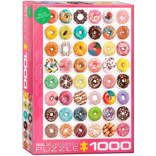 Puzzle Eurographics Donuts 1000 Peças