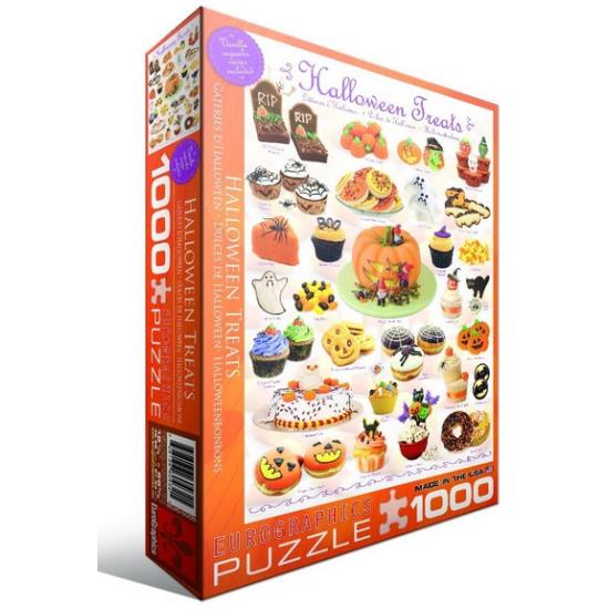 Puzzle Eurographics Halloween Candy 1000 peças Puzzle Eurographics Halloween Candy 1000 peças
