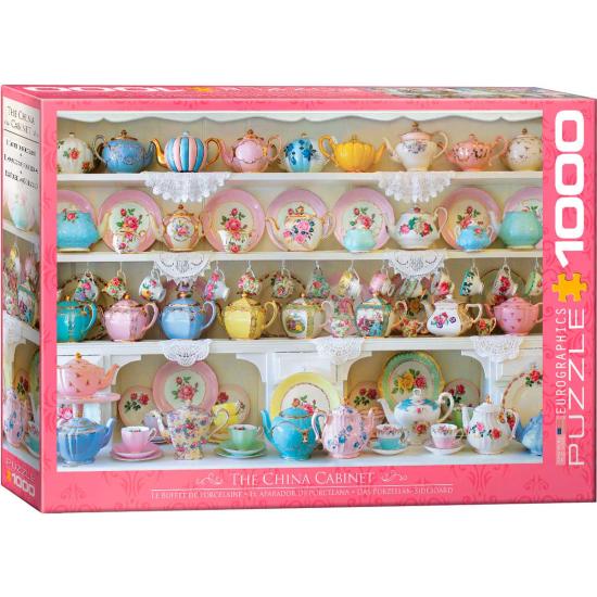 Puzzle Eurographics O Aparador de Porcelana 1000 Peças