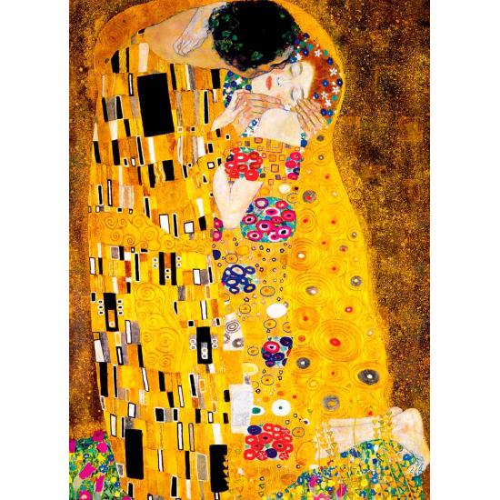 Puzzle Eurographics The Kiss de G. Klimt, 1000 peças Puzzle Eurographics The Kiss de G. Klimt, 1000 peças