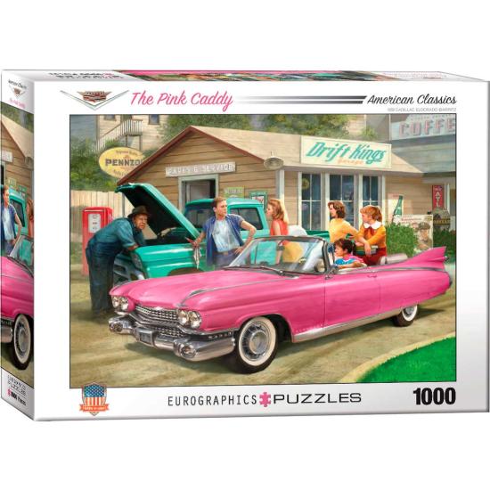 Eurographics O Cadillac Rosa 1000 Peças Puzzle