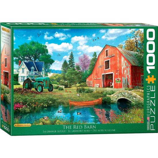 Puzzle de 1000 peças Eurographics The Red Barn