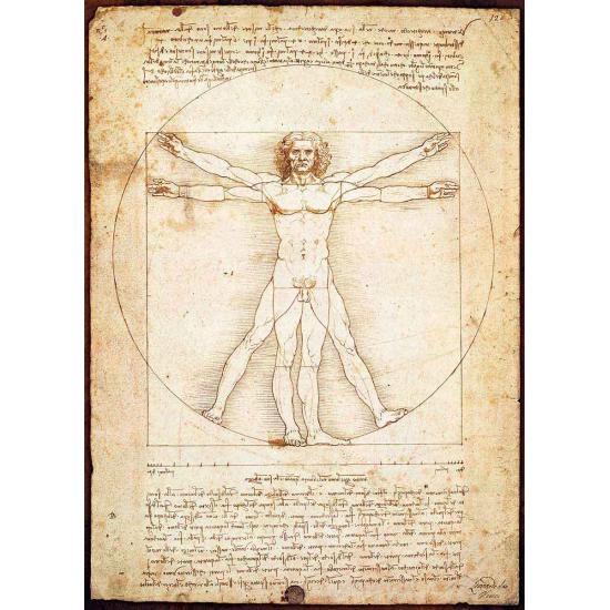 Puzzle Eurographics O Homem Vitruviano 1000 Peças