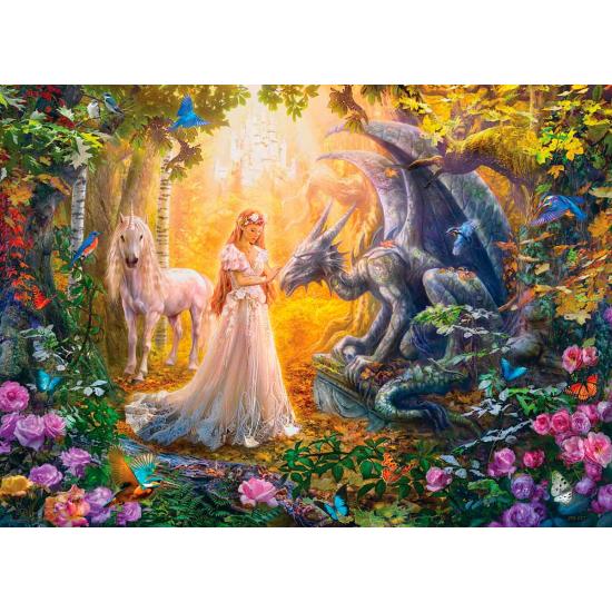 Puzzle Eurographics O Jardim da Princesa de 500 Peças
