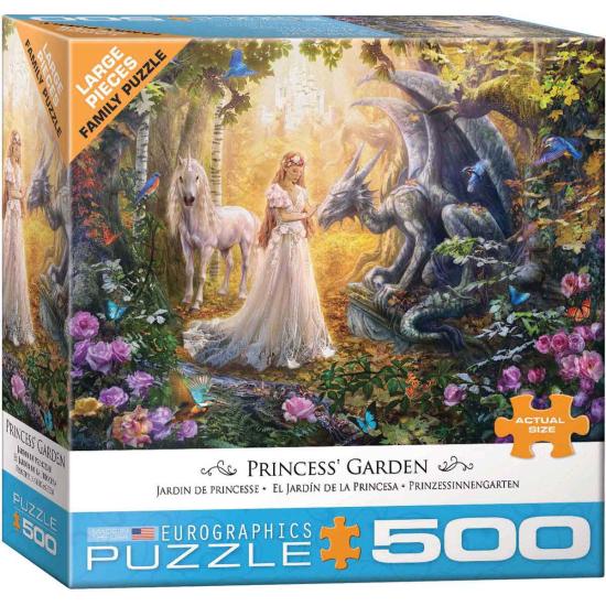 Puzzle Eurographics O Jardim da Princesa de 500 Peças