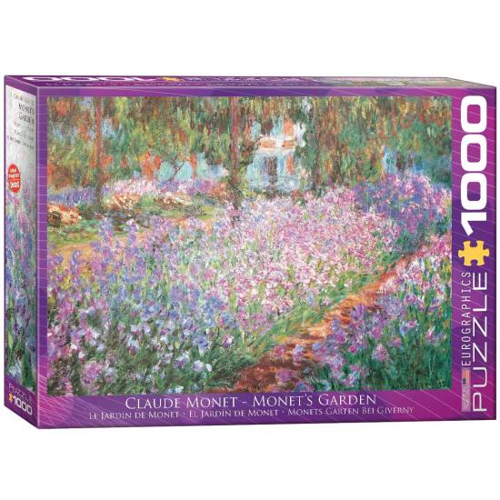 Puzzle de 1000 peças Jardim de Monet Eurographics