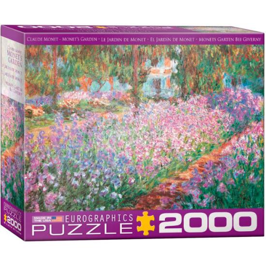 Puzzle Eurographics Monet's Garden 2000 Peças