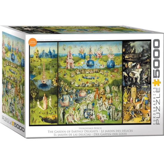 Puzzle Eurographics O Jardim Das Delícias 5000 Peças