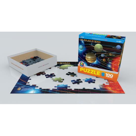 Puzzle Eurographics O Sistema Solar 100 Peças