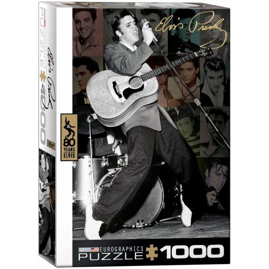 Puzzle Eurographics Elvis Presley Direto no Olympia, 1000 Pi