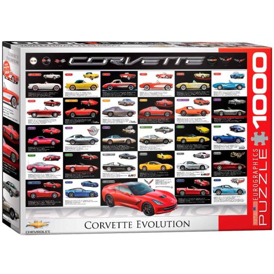 Puzzle Eurographics Evolution do Corvette 1000 Pieces