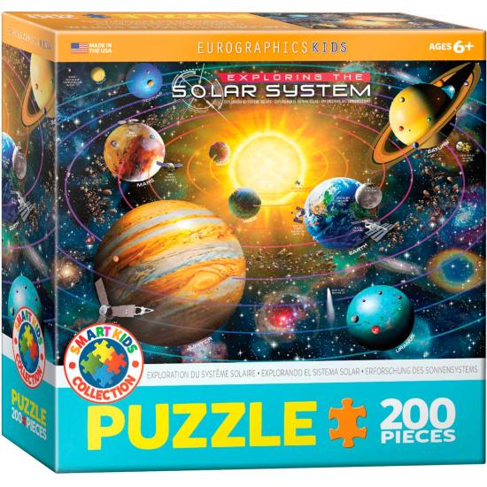 Puzzle Eurographics Explorando o Sistema Solar 200 Peças