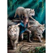 Puzzle Eurographics Wolf Family 1000 peças