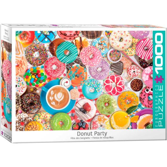 Puzzle Eurographics Donut Party 1000 Peças