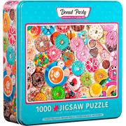 Puzzle Eurographics Donut Party, lata de 1000 peças