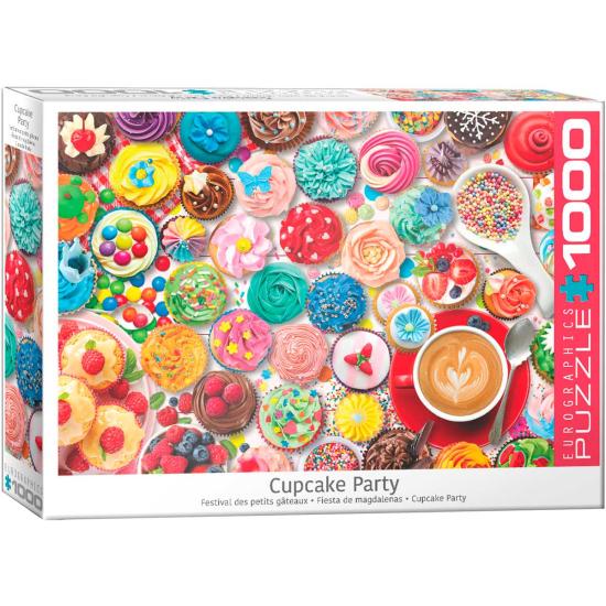 Puzzle Eurographics Cupcake Party 1000 peças