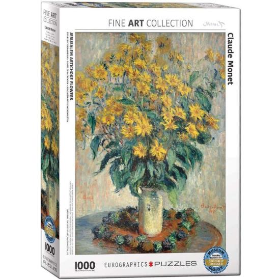 Puzzle Eurographics Jerusalém Alcachofra Flores 1000 Pc
