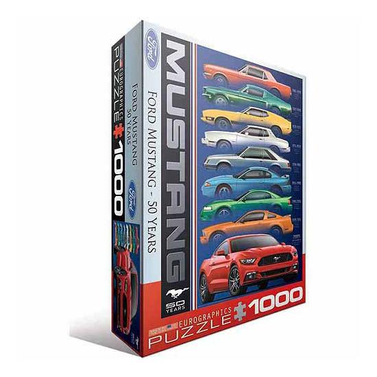Puzzle Eurographics Ford Mustang 50 Anos de 1000 Peças