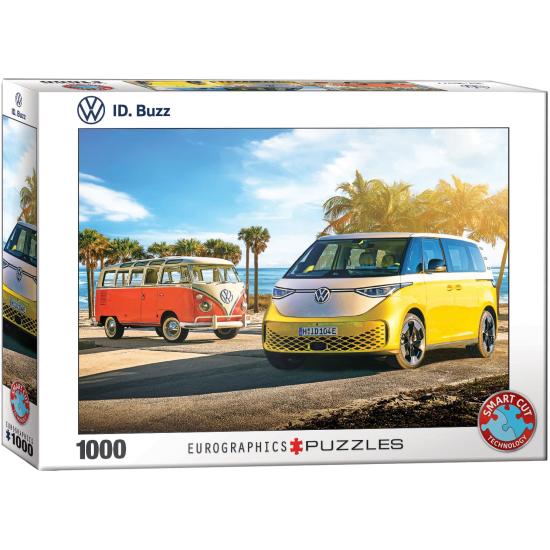 Puzzle Eurographics Carrinha VW ID Buzz de 1000 peças Puzzle Eurographics Carrinha VW ID Buzz de 1000 peças