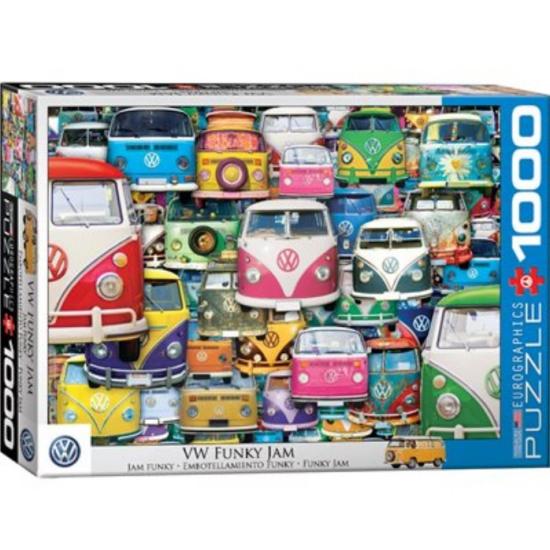 Puzzle Eurographics Fun Volkswagen Vans 1000 Peças