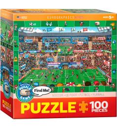 Puzzle Eurographics Soccer 100 Peças