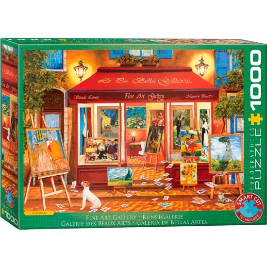 Puzzle Eurographics Galeria de Belas Artes de 1000 peças