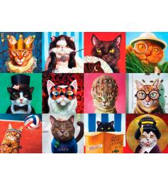 Puzzle Eurographics Funny Cats 1000 Peças