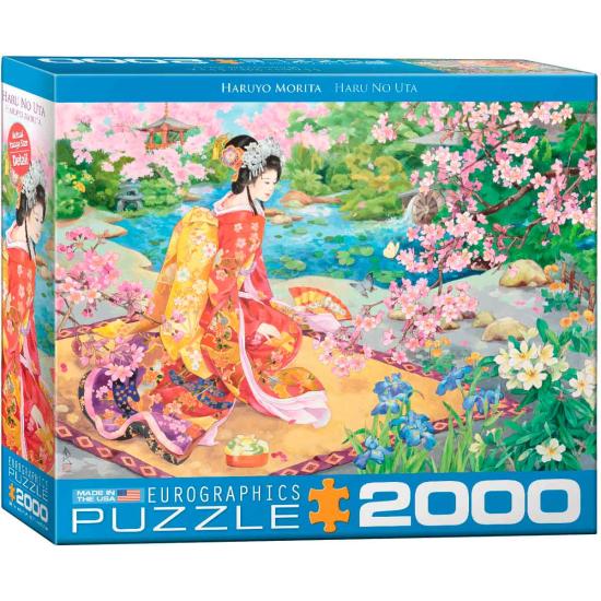 Puzzle Eurographics Geisha Haru No Uta 2.000 peças