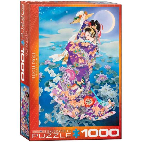 Puzzle Eurographics Geisha Tsuki Hoshi 1000 peças