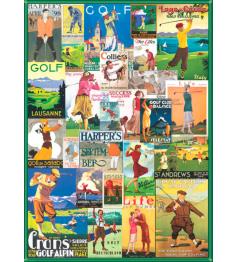 Puzzle Eurographics Golf no mundo das 1000 peças