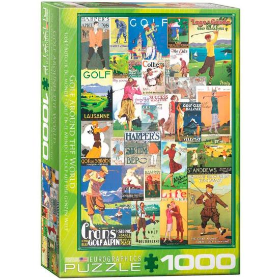 Puzzle Eurographics Golf no mundo das 1000 peças