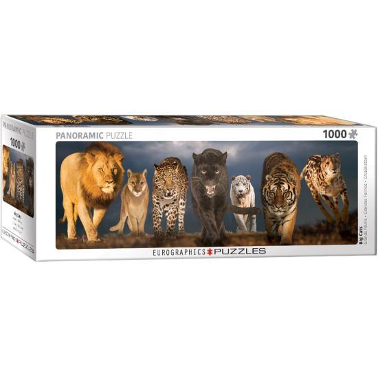 Puzzle Eurographics Big Cats 1000 peças