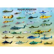 Puzzle Eurographics Helicópteros Militares 1000 Peças