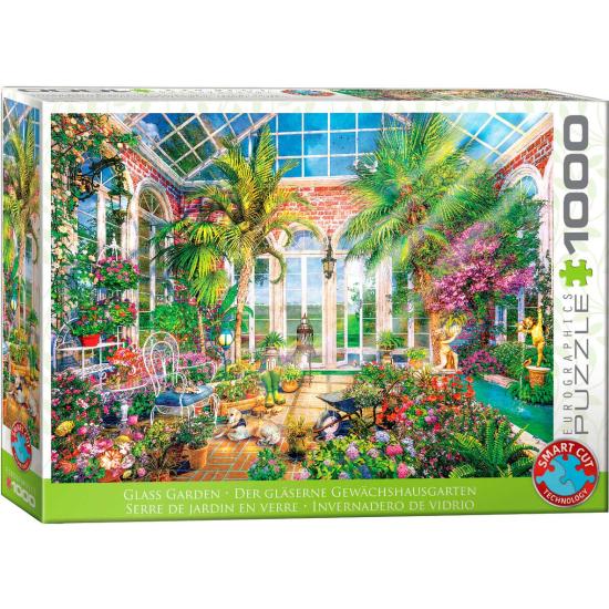 Puzzle Eurographics Jardim de Vidro Conservato de 1000 peças